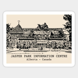 Jasper Park Information Centre - Alberta Magnet